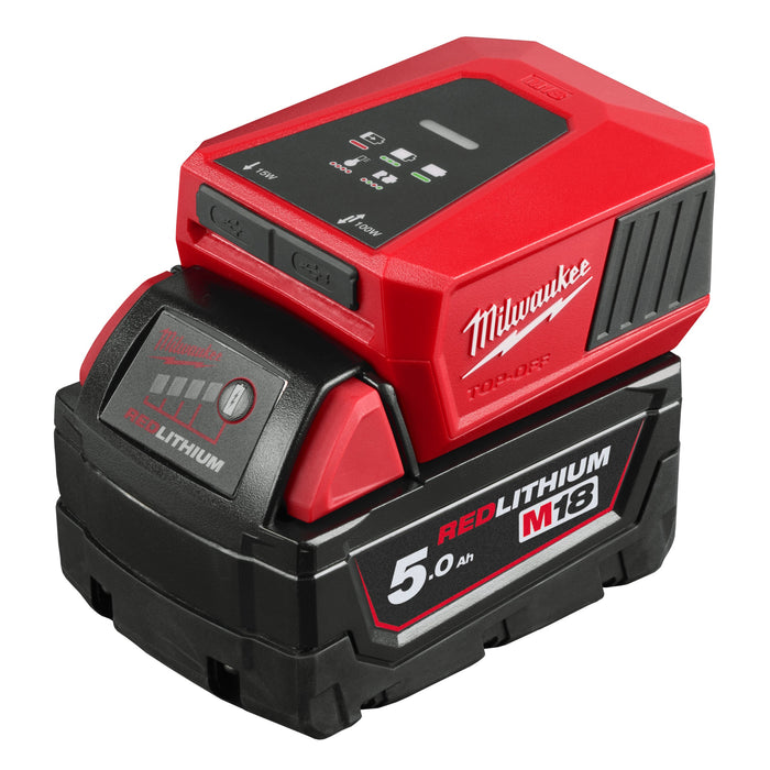 Milwaukee M18TC-0 18V TOP-OFF Mini Charger
