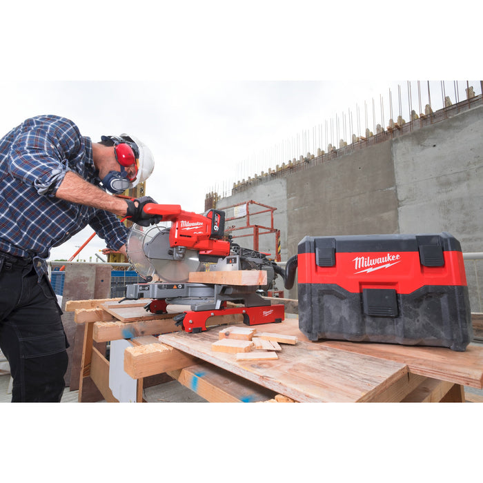 Milwaukee M18VC2-0 18V Cordless Dust Extractor Wet & Dry Vacuum - Bare Unit - westbasedirect.com