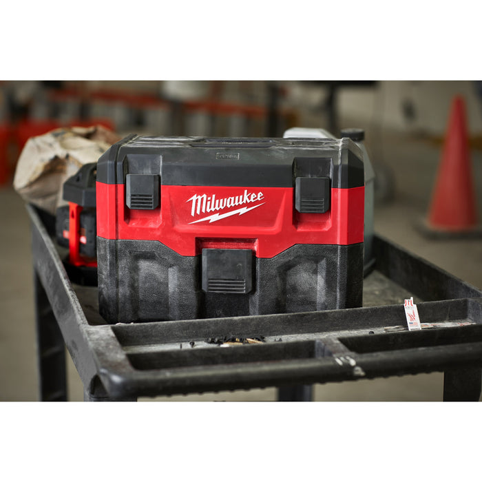 Milwaukee M18VC2-0 18V Cordless Dust Extractor Wet & Dry Vacuum - Bare Unit - westbasedirect.com