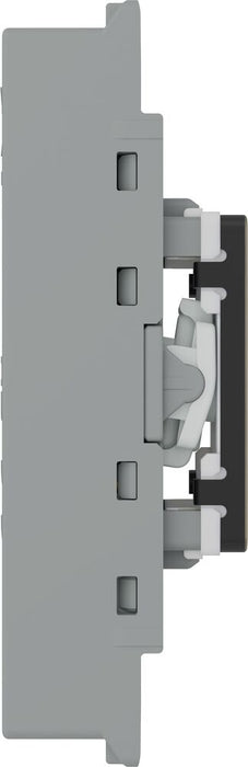BG GridLite MAB12EL 20A 16AX SP 2-Way Key Switch Module "EMG LTG TEST" - Antique Brass