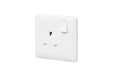 MK Base MB2757DPWHI White Moulded 13A 1G DP Switched Socket - westbasedirect.com