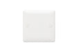 MK Base MB3827WHI White Moulded 1G Blank Plate - westbasedirect.com