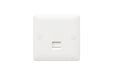 MK Base MB427WHI White Moulded 1G Secondary BT Telephone Socket - westbasedirect.com