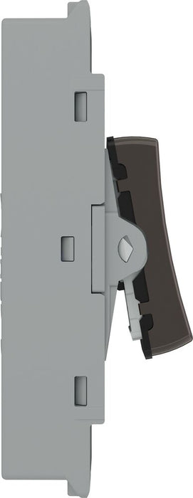 BG GridLite MBN13 20A 16AX 2-Way Intermediate Switch Module - Black Nickel