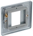 BG MC5EMS1 Metal Clad 1G Euro Module Plate - westbasedirect.com