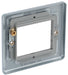 BG MC5EMS2 Metal Clad 2G Euro Module Plate - westbasedirect.com