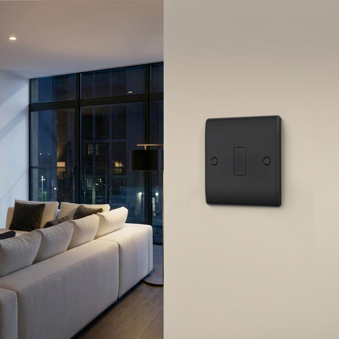 BG GridLite MFBTDM 100W Master Touch LED Dimmer Module - Matt Black