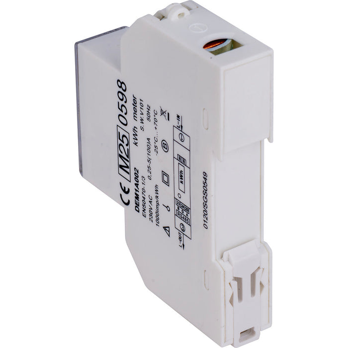 BG MID100A 100A MID Approved Meter - Single Module