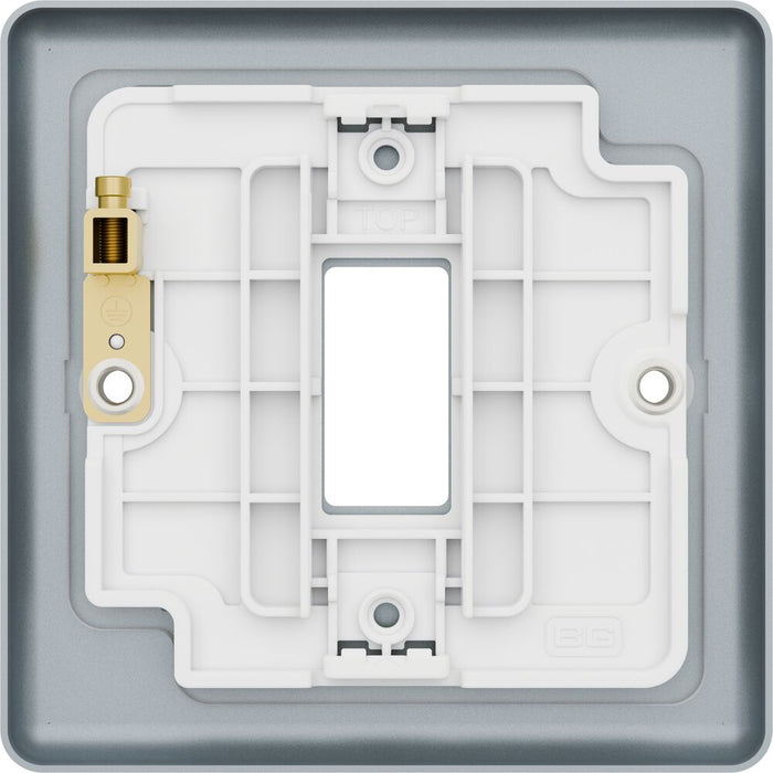 BG GridLite MMC1 Metal Clad 1G Grid Front Plate