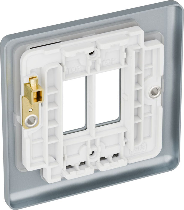 BG GridLite MMC2 Metal Clad 2G Grid Front Plate