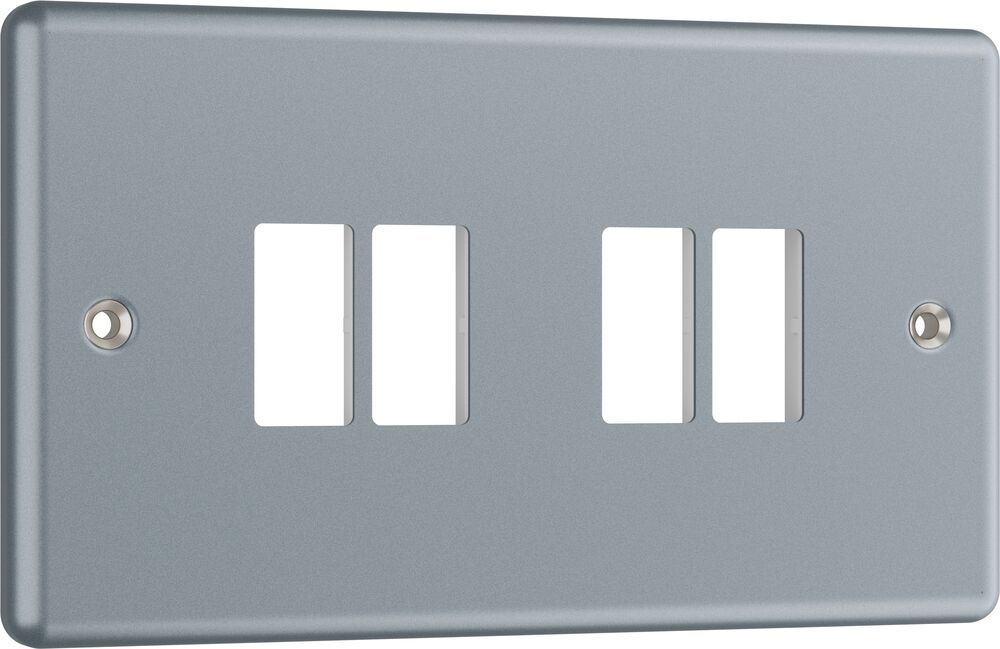 BG GridLite MMC4 Metal Clad 4G Grid Front Plate