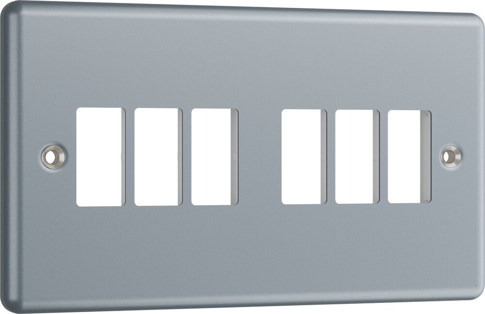 BG GridLite MMC6 Metal Clad 6G Grid Front Plate
