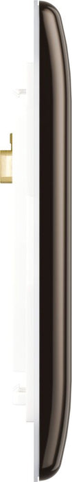 BG GridLite MNBN1 Nexus Metal 1G Grid Front Plate - Black Nickel
