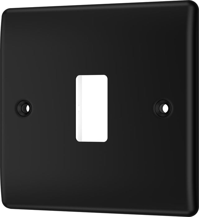 BG GridLite MNFB1 Nexus Metal 1G Grid Front Plate - Matt Black