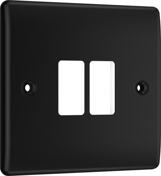 BG GridLite MNFB2 Nexus Metal 2G Grid Front Plate - Matt Black