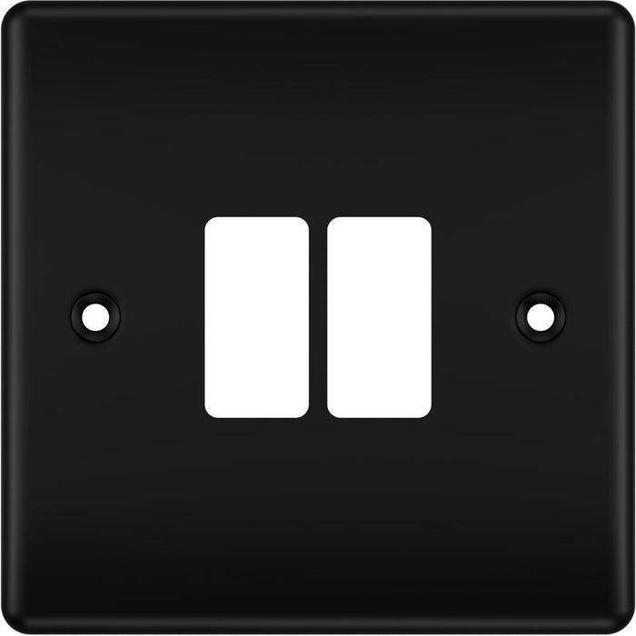 BG GridLite MNFB2 Nexus Metal 2G Grid Front Plate - Matt Black