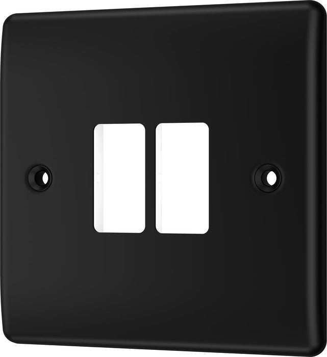 BG GridLite MNFB2 Nexus Metal 2G Grid Front Plate - Matt Black