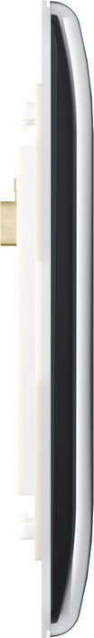 BG GridLite MNPC1 Nexus Metal 1G Grid Front Plate - Polished Chrome