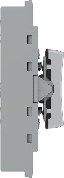BG GridLite MPC142C 20A SP 2-Way Retractive (Centre Off) Switch Module - Polished Chrome