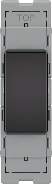 BG GridLite MPCDB12C Evolve 20A SP 2-Way (Centre Off) Switch Module - Black