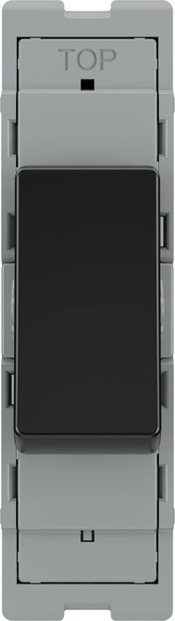 BG GridLite MPCDB14 Evolve 20A 1-Way Retractive Switch Module - Black