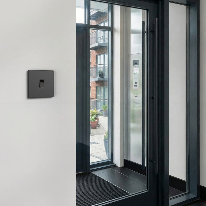 BG GridLite MPCDB14 Evolve 20A 1-Way Retractive Switch Module - Black