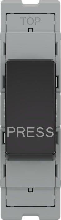 BG GridLite MPCDB142PR Evolve 20A 2-Way Retractive Switch Module "PRESS" - Black