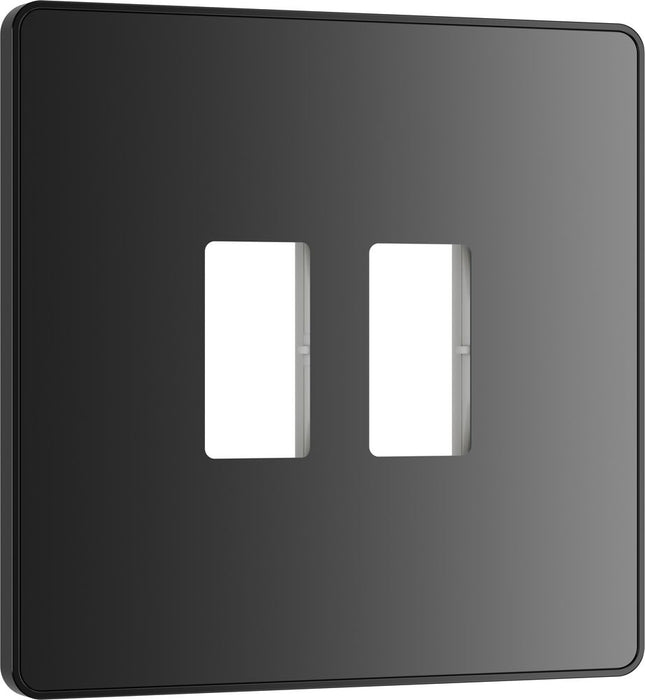 BG GridLite MPCDBC2B Evolve 2G Grid Front Plate - Black Chrome (Black)