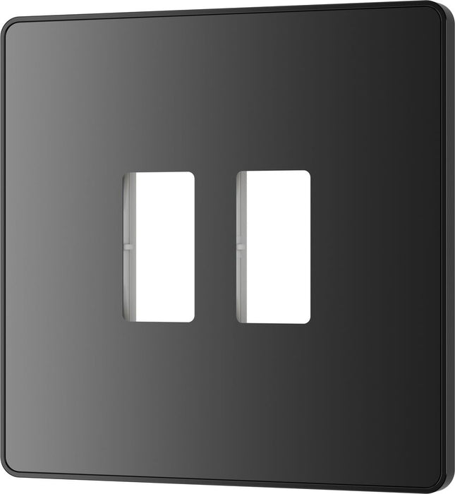 BG GridLite MPCDBC2B Evolve 2G Grid Front Plate - Black Chrome (Black)