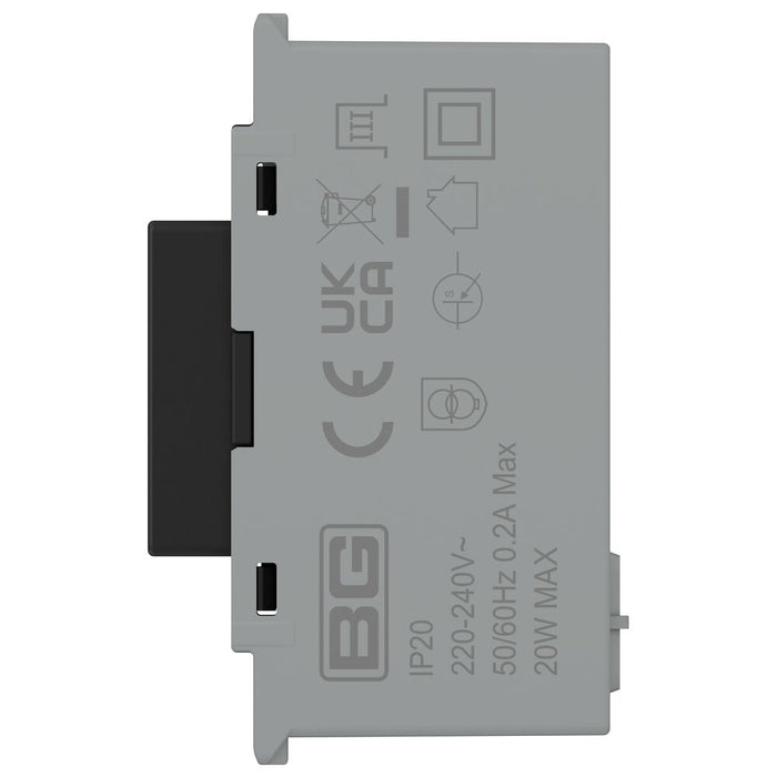 BG GridLite MPCDBUSBC20 Evolve 20W USB-C Module - Black