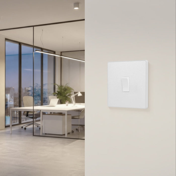 BG GridLite MPCDCL1W Evolve 1G Grid Front Plate - Pearlescent White (White)