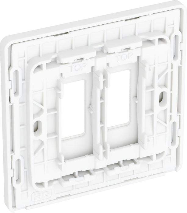BG GridLite MPCDCL2W Evolve 2G Grid Front Plate - Pearlescent White (White)