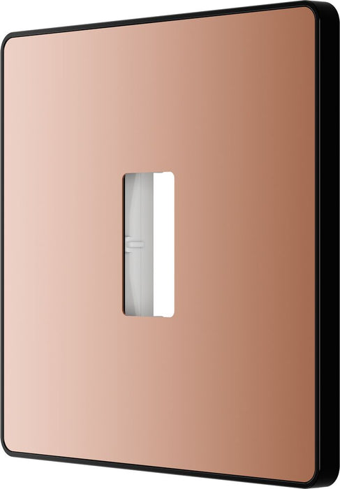 BG GridLite MPCDCP1B Evolve 1G Grid Front Plate - Polished Copper (Black)