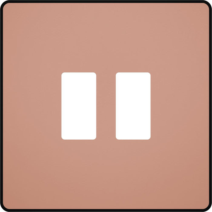 BG GridLite MPCDCP2B Evolve 2G Grid Front Plate - Polished Copper (Black)