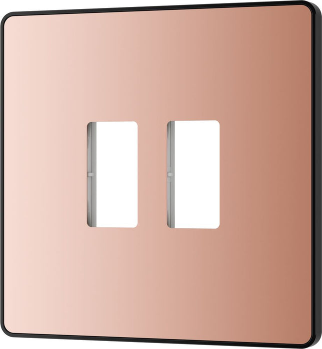 BG GridLite MPCDCP2B Evolve 2G Grid Front Plate - Polished Copper (Black)