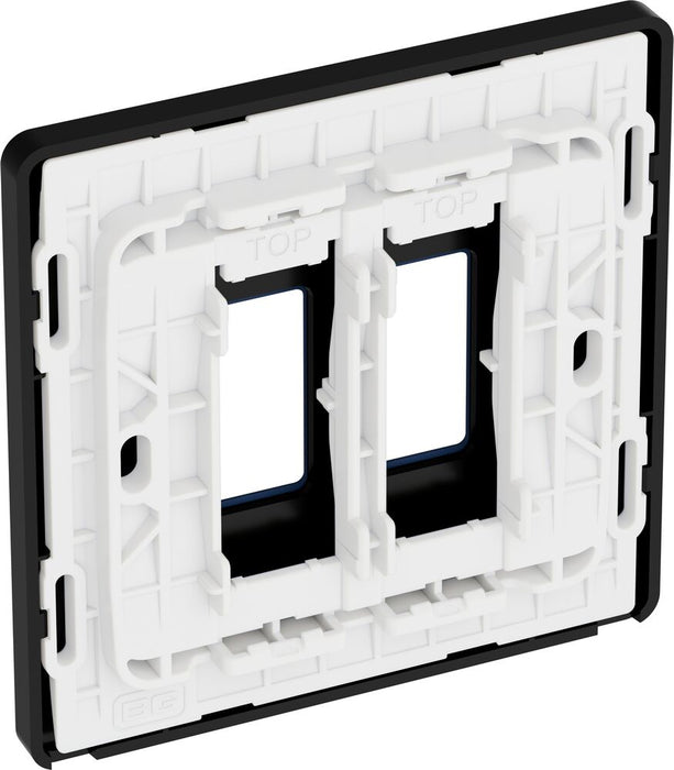 BG GridLite MPCDDB2B Evolve 2G Grid Front Plate - Matt Blue (Black)