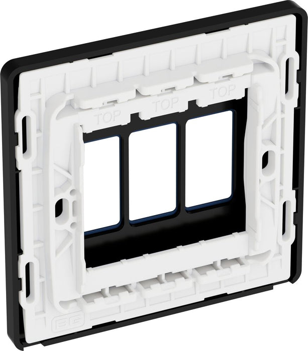 BG GridLite MPCDDB3B Evolve 3G Grid Front Plate - Matt Blue (Black)