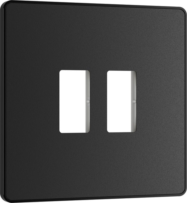 BG GridLite MPCDMB2B Evolve 2G Grid Front Plate - Matt Black (Black)