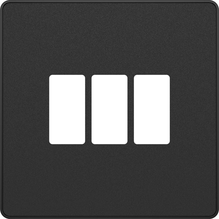 BG GridLite MPCDMB3B Evolve 3G Grid Front Plate - Matt Black (Black)