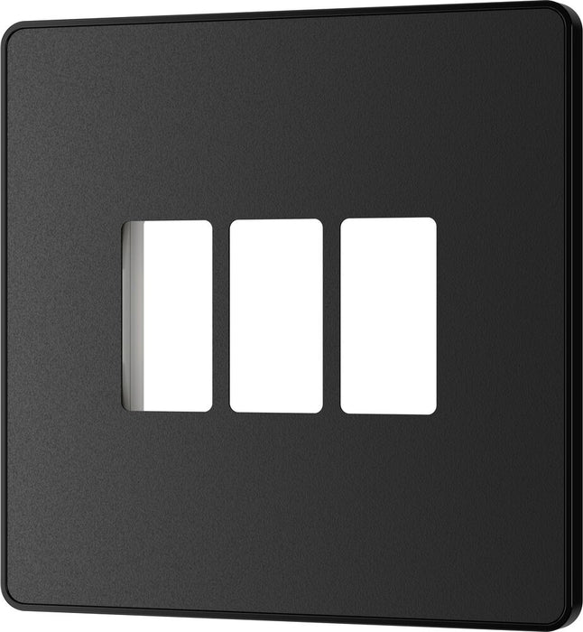 BG GridLite MPCDMB3B Evolve 3G Grid Front Plate - Matt Black (Black)