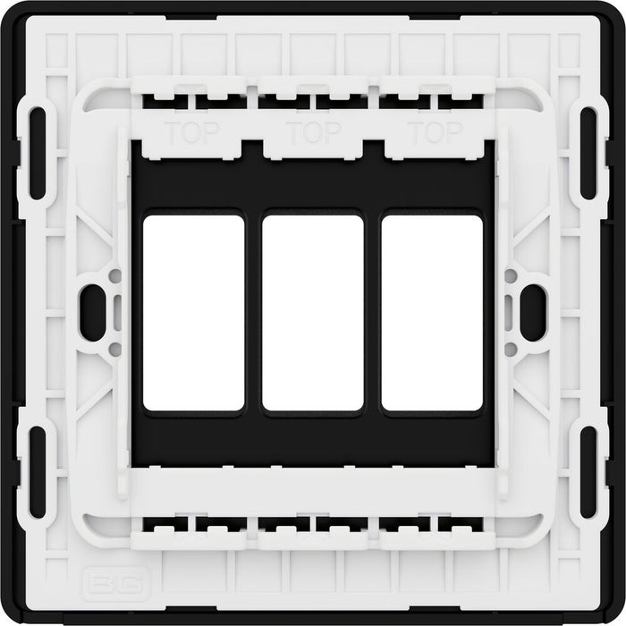BG GridLite MPCDMB3B Evolve 3G Grid Front Plate - Matt Black (Black)