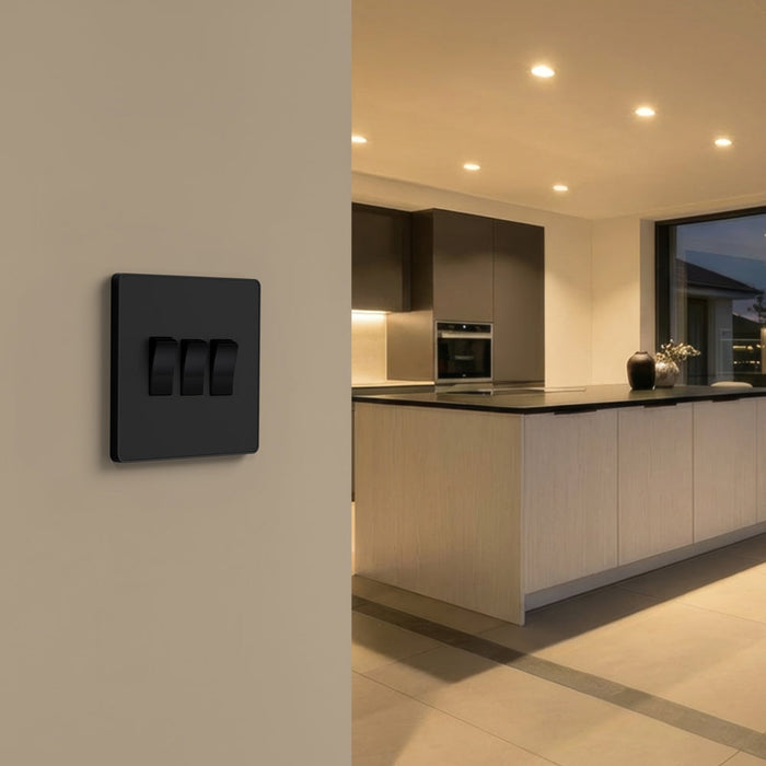 BG GridLite MPCDMB3B Evolve 3G Grid Front Plate - Matt Black (Black)