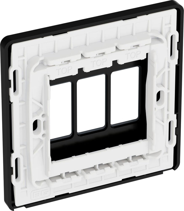 BG GridLite MPCDMG3B Evolve 3G Grid Front Plate - Matt Grey (Black)