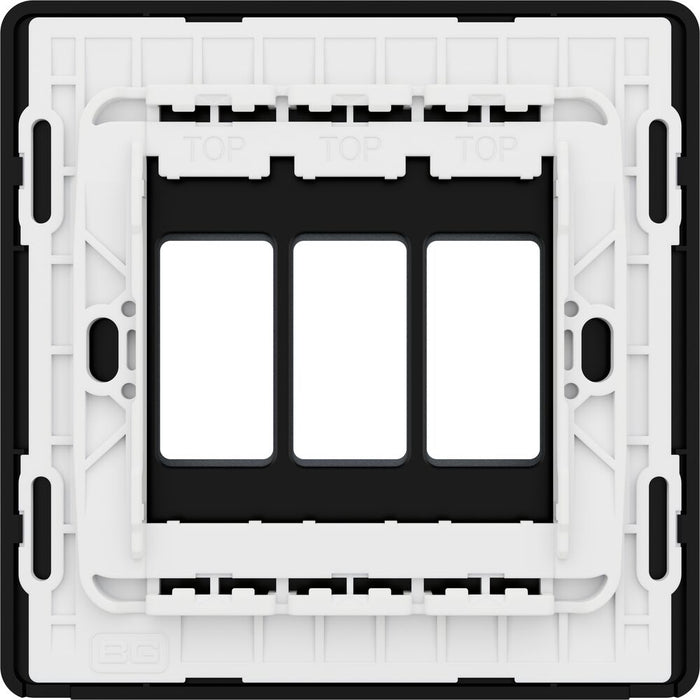 BG GridLite MPCDMG3B Evolve 3G Grid Front Plate - Matt Grey (Black)