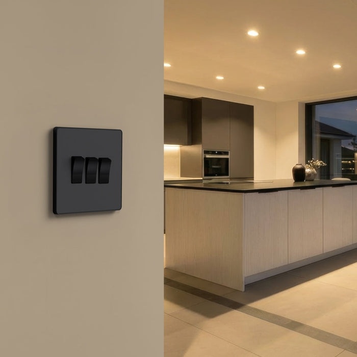 BG GridLite MPCDMG3B Evolve 3G Grid Front Plate - Matt Grey (Black)