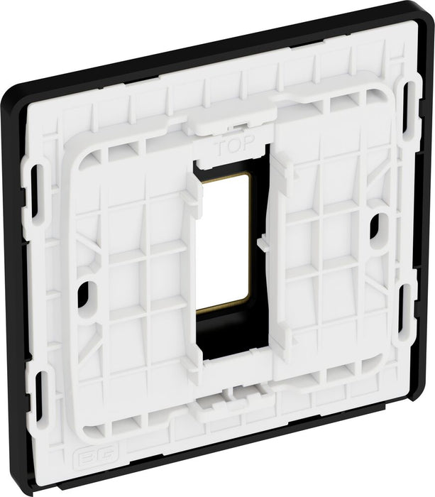 BG GridLite MPCDSB1B Evolve 1G Grid Front Plate - Satin Brass (Black)