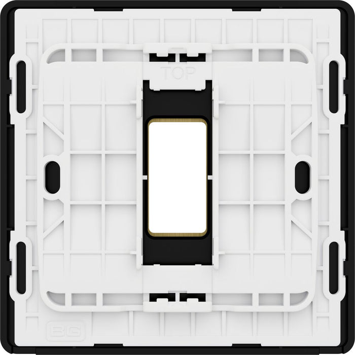 BG GridLite MPCDSB1B Evolve 1G Grid Front Plate - Satin Brass (Black)