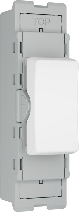 BG GridLite MPCDW12C Evolve 20A SP 2-Way (Centre Off) Switch Module - White
