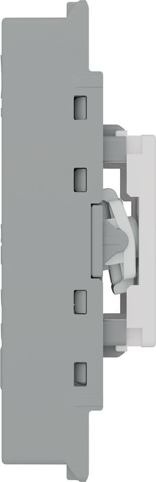BG GridLite MPCDW12EL Evolve 20A 16AX SP 2-Way Key Switch Module "EMG LTG TEST" - White