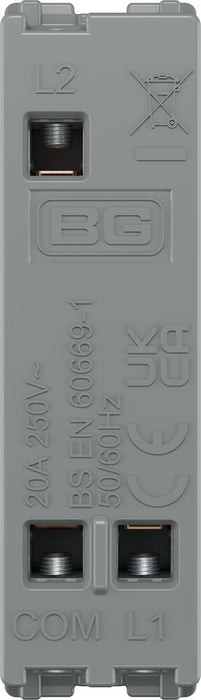 BG GridLite MPCDW142 Evolve 20A 2-Way Retractive Switch Module - White